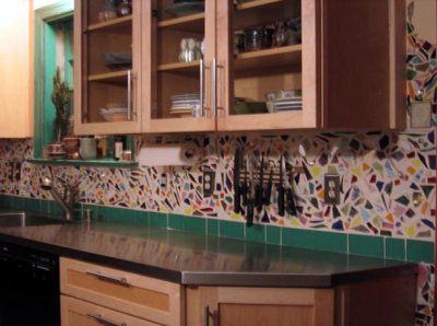 Slate Tile Backsplash on Slate Tile Backsplash  Mosaic Slate Backsplash  Mosaic Backsplash