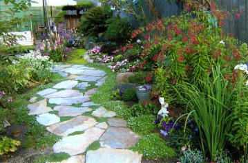 Various Landscaping Options Using Slate Stones, Slate Stone Landscaping