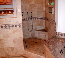 Slate Bathroom Shower Tile