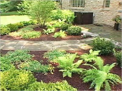 Garden Decorations on Garden Decor With Slate Walkway     Slate Landscaping Ideas